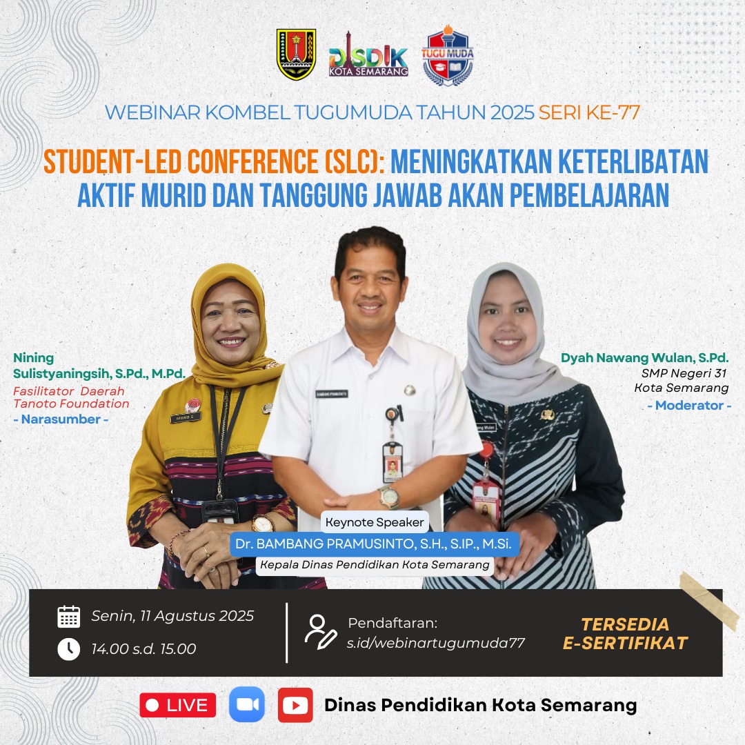 WEBINAR KOMUNITAS BELAJAR TUGUMUDA SERI KE-77
